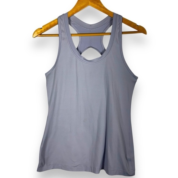 Athleta Nitro Keyhole Back Workout Active Wear Tank, Serendipity Blue, Size S - Picture 3 of 13